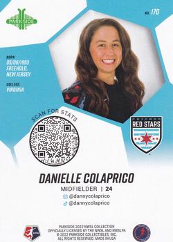 2022 Parkside NWSL - Foil Board #170 Danielle Colaprico Back