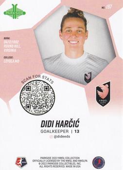 2022 Parkside NWSL - Foil Board #197 DiDi Harčić Back