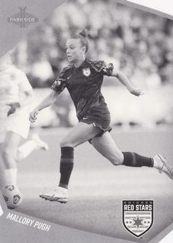 2022 Parkside NWSL - Black & White #128 Mallory Pugh Front