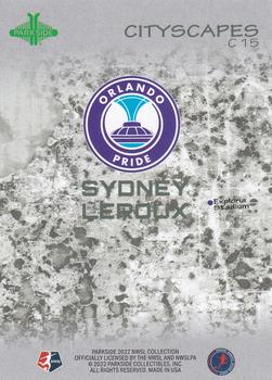 2022 Parkside NWSL - Cityscapes #C15 Sydney Leroux Back