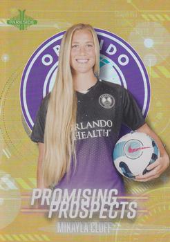 2022 Parkside NWSL - Promising Prospects Orange #11 Mikayla Cluff Front