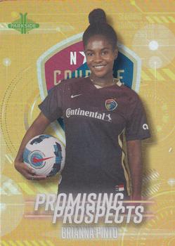 2022 Parkside NWSL - Promising Prospects Orange #20 Brianna Pinto Front