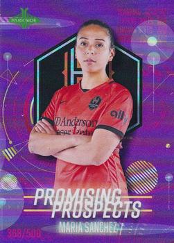 2022 Parkside NWSL - Promising Prospects Purple #9 Maria Sanchez Front