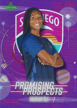2022 Parkside NWSL - Promising Prospects Purple #23 Amirah Ali Front