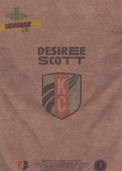 2022 Parkside NWSL - Vintage #10 Desiree Scott Back