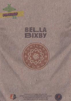 2022 Parkside NWSL - Vintage #25 Bella Bixby Back