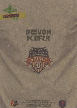 2022 Parkside NWSL - Vintage #34 Devon Kerr Back