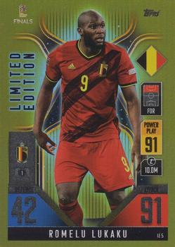 2022-23 Topps Match Attax 101 Road to UEFA Nations League Finals - Limited Edition Gold #LE5 Romelu Lukaku Front