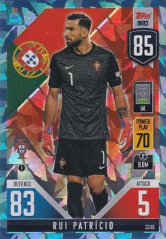 2022-23 Topps Match Attax 101 Road to UEFA Nations League Finals - Blue Crystal #CD85 Rui Patricio Front