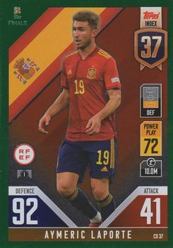 2022-23 Topps Match Attax 101 Road to UEFA Nations League Finals - Green Foil #CD37 Aymeric Laporte Front