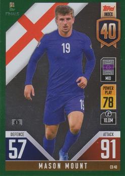 2022-23 Topps Match Attax 101 Road to UEFA Nations League Finals - Green Foil #CD40 Mason Mount Front