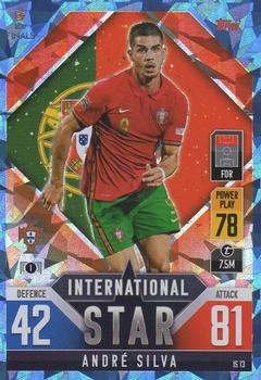 2022-23 Topps Match Attax 101 Road to UEFA Nations League Finals - International Star Blue Crystal #IS13 Andre Silva Front