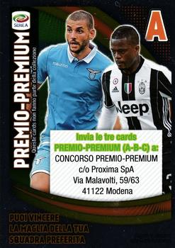 2016-17 Panini Adrenalyn XL Calciatori - Premium #A Filip Djordjević / Patrice Evra Front