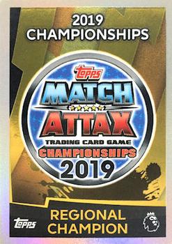 2018-19 Topps Match Attax Premier League - World Championships 2019 #NNO Regional Champion Front