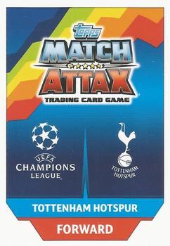 2017-18 Topps Match Attax UEFA Champions League - Super Strikers #SS08 Harry Kane Back