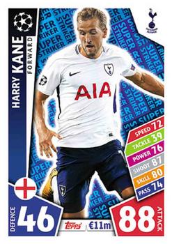 2017-18 Topps Match Attax UEFA Champions League - Super Strikers #SS08 Harry Kane Front