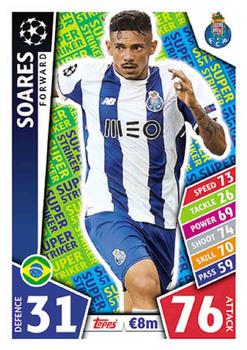 2017-18 Topps Match Attax UEFA Champions League - Super Strikers #SS13 Soares Front