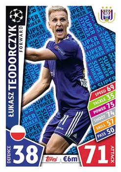 2017-18 Topps Match Attax UEFA Champions League - Super Strikers #SS16 Lukasz Teodorczyk Front