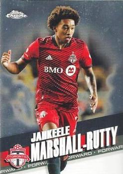 2022 Topps Chrome MLS #20 Jahkeele Marshall-Rutty Front
