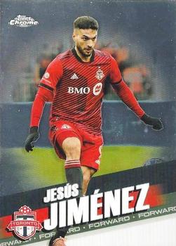 2022 Topps Chrome MLS #24 Jesús Jiménez Front