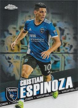 2022 Topps Chrome MLS #87 Cristian Espinoza Front