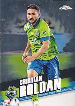 2022 Topps Chrome MLS #144 Cristian Roldan Front