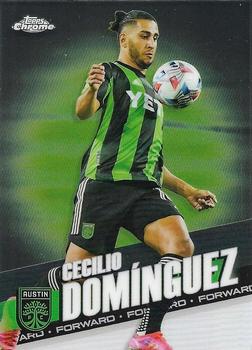 2022 Topps Chrome MLS #162 Cecilio Domínguez Front