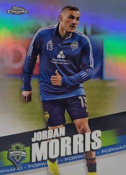 2022 Topps Chrome MLS #104 Jordan Morris Front