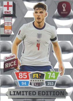 2022 Panini Adrenalyn XL FIFA World Cup Qatar 2022  - Limited Edition #NNO Declan Rice Front