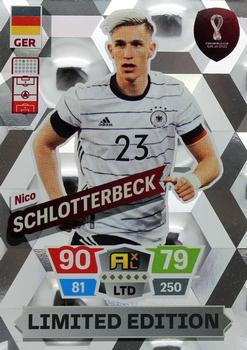 2022 Panini Adrenalyn XL FIFA World Cup Qatar 2022  - Limited Edition #NNO Nico Schlotterbeck Front
