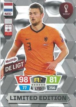 2022 Panini Adrenalyn XL FIFA World Cup Qatar 2022  - Limited Edition #NNO Matthijs De Ligt Front