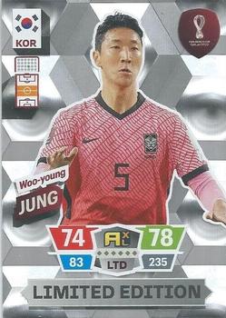 2022 Panini Adrenalyn XL FIFA World Cup Qatar 2022  - Limited Edition #NNO Woo-young Jung Front