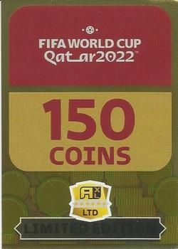 2022 Panini Adrenalyn XL FIFA World Cup Qatar 2022  - Limited Edition #NNO 150 Coins Front