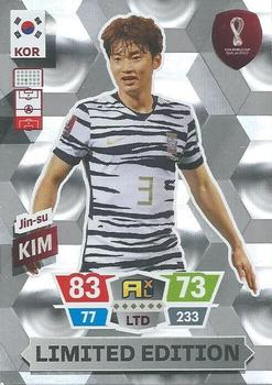 2022 Panini Adrenalyn XL FIFA World Cup Qatar 2022  - Limited Edition #NNO Jin-su Kim Front