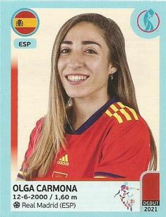 2022 Panini UEFA Women's Euro England 2022 Stickers - Spain Update #3 Olga Carmona Front