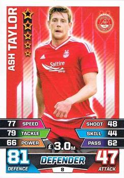 2015-16 Topps Match Attax SPFL #8 Ash Taylor Front