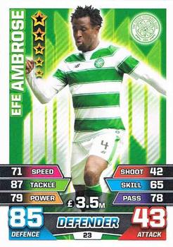 2015-16 Topps Match Attax SPFL #23 Efe Ambrose Front