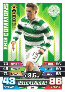 2015-16 Topps Match Attax SPFL #30 Kris Commons Front