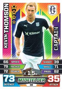 2015-16 Topps Match Attax SPFL #38 Kevin Thomson Front