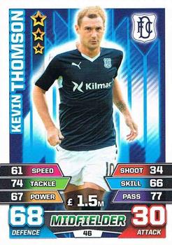 2015-16 Topps Match Attax SPFL #46 Kevin Thomson Front
