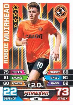 2015-16 Topps Match Attax SPFL #69 Robbie Muirhead Front