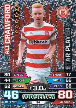2015-16 Topps Match Attax SPFL #84 Ali Crawford Front