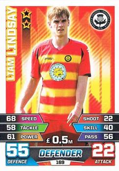 2015-16 Topps Match Attax SPFL #169 Liam Lindsay Front