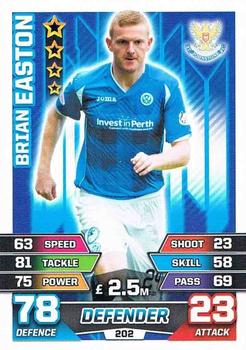 2015-16 Topps Match Attax SPFL #202 Brian Easton Front