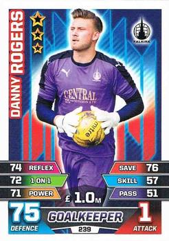 2015-16 Topps Match Attax SPFL #239 Danny Rogers Front