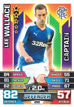 2015-16 Topps Match Attax SPFL #298 Lee Wallace Front