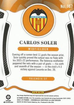 2021-22 Panini Chronicles - Certified La Liga Purple Astro #167 Carlos Soler Back