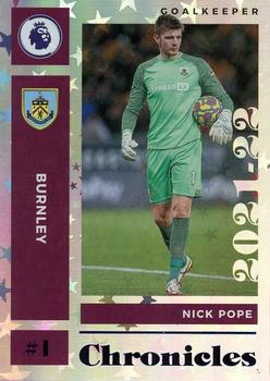 2021-22 Panini Chronicles - Chronicles Premier League Purple Astro #17 Nick Pope Front
