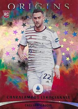 2021-22 Panini Chronicles - Origins Serie A Purple Astro #87 Charalampos Lykogiannis Front