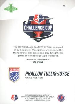 2022 Parkside NWSL Challenge Cup Best XI #1 Phallon Tullis-Joyce Back